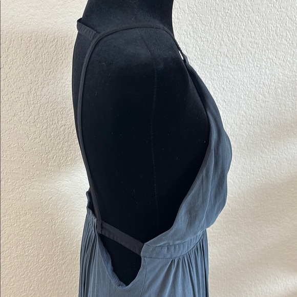 Free People Caught In The Moment T-Strap Chiffon Halter Maxi Dress 0136 - Picture 5 of 11